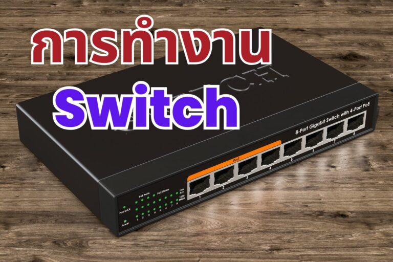 Switch Hub Router แตกต่างกันอย่างไร